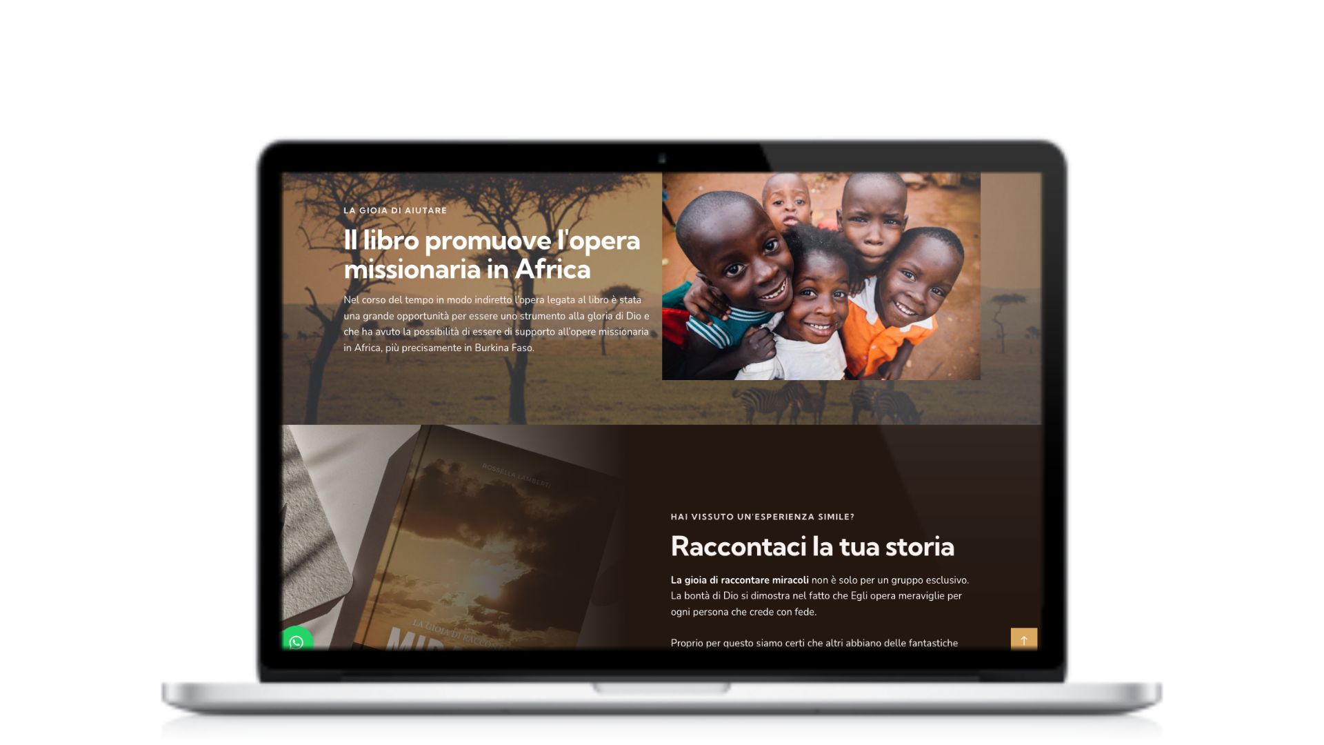 mockup lagioiadiraccontaremiracoli